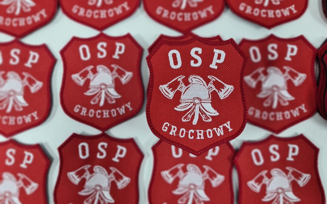 Naszywki OSP STRAŻ NADRUKS