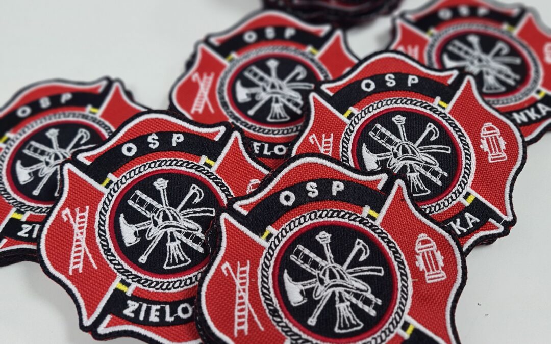 Naszywka STRAŻ OSP TWOJE LOGO