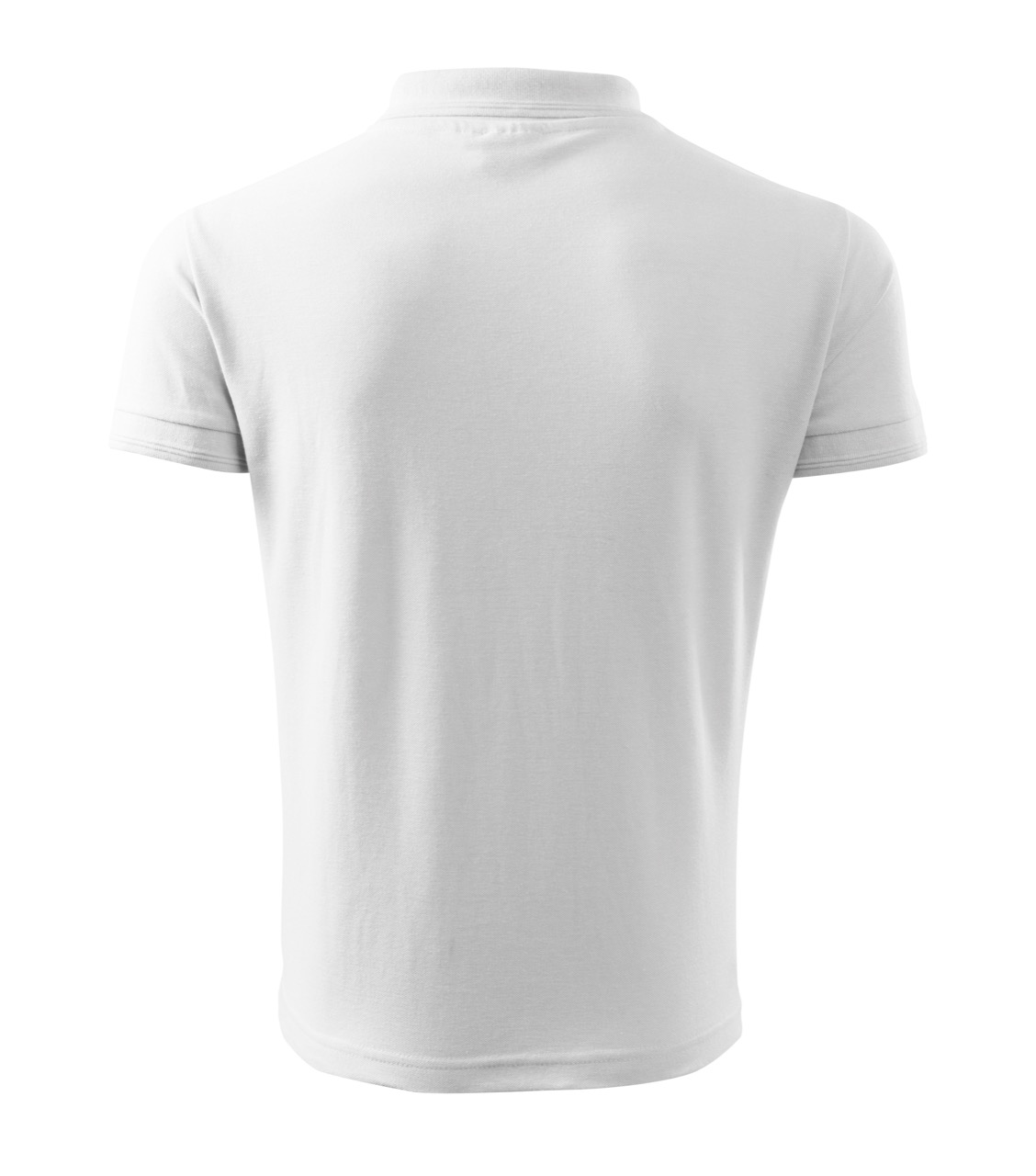 Koszulka polo biała - obrazek 2