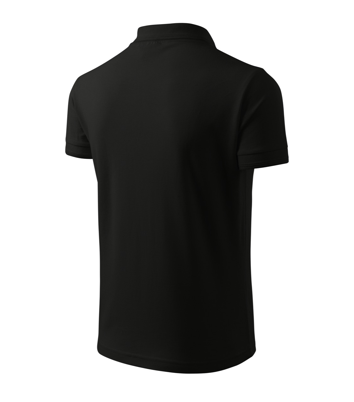 Koszulka polo czarna - obrazek 3
